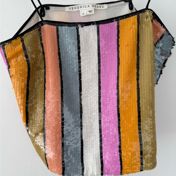 Veronica Beard Tops - Veronica Beard Multicolor Sequin Top